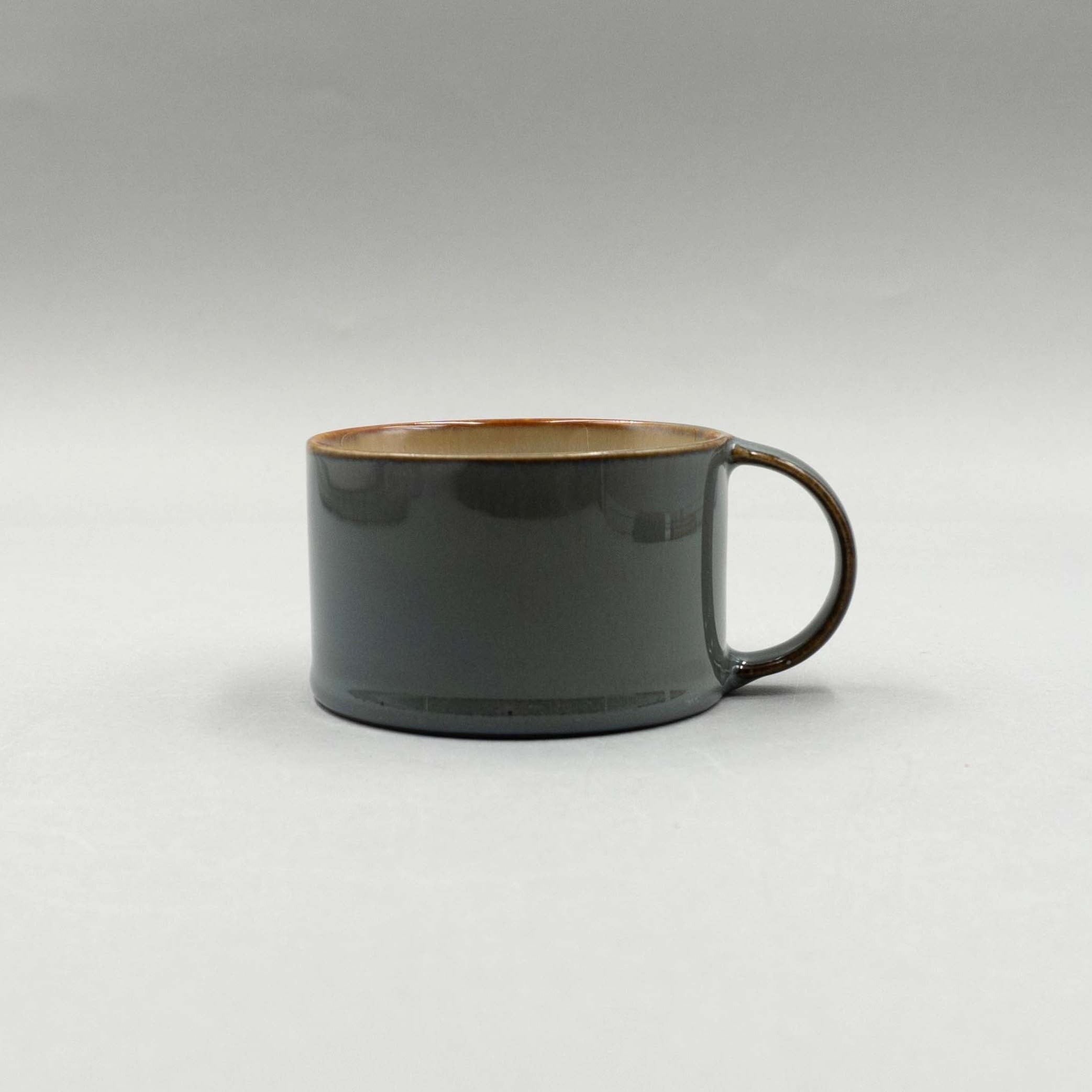 Coffee Cup, Misty Grey/ Smokey Blue, D8cm x H4.8cm