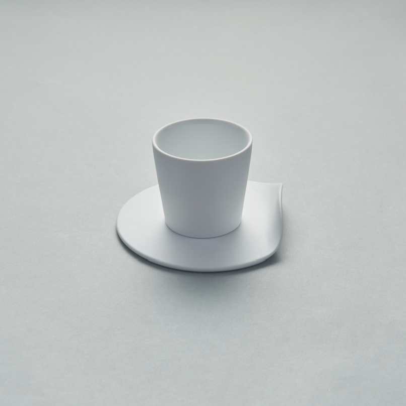 Bisque White Tumbler S, D6cm x H5.5cm