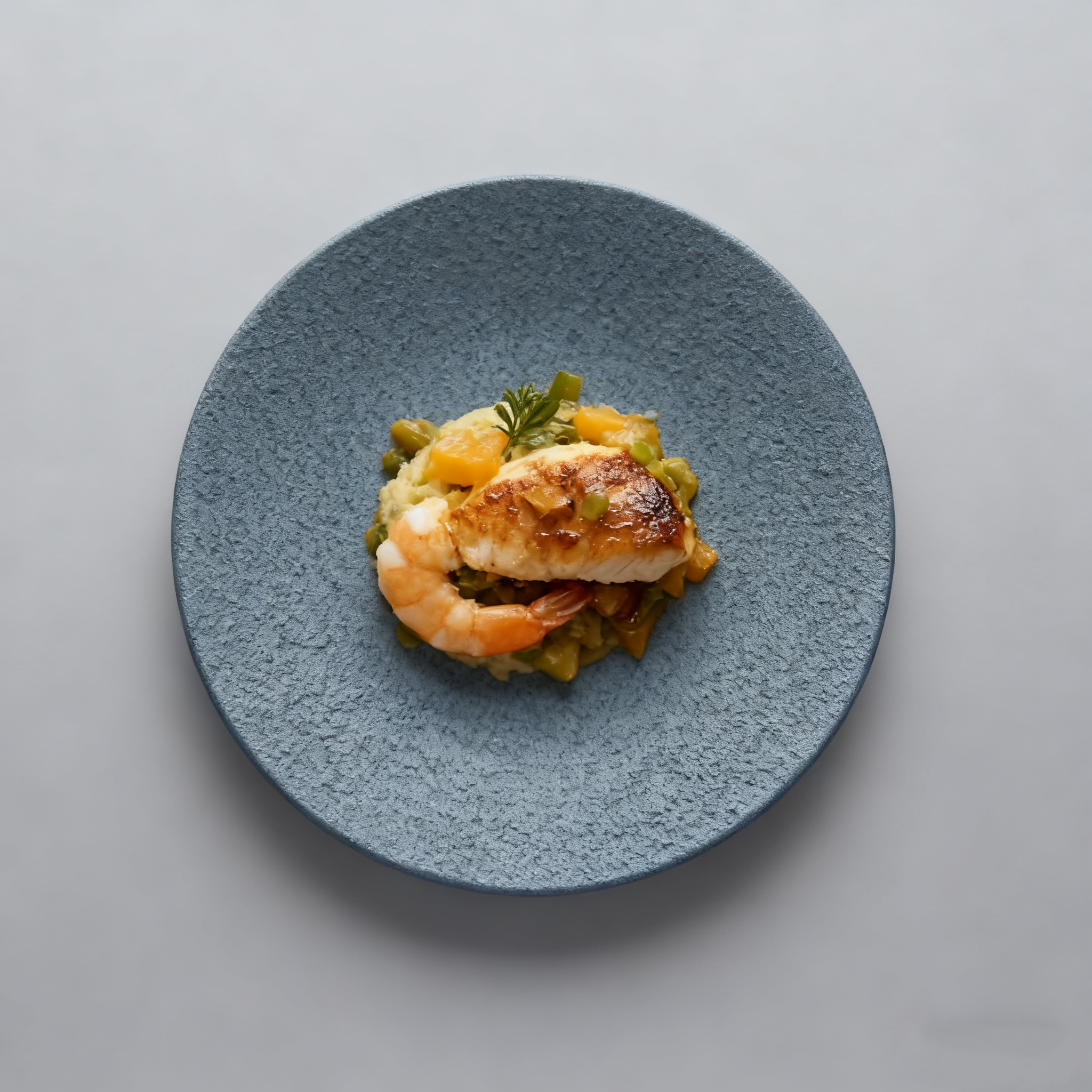 Shibo Plate 27cm, 27cm x 2.7cm