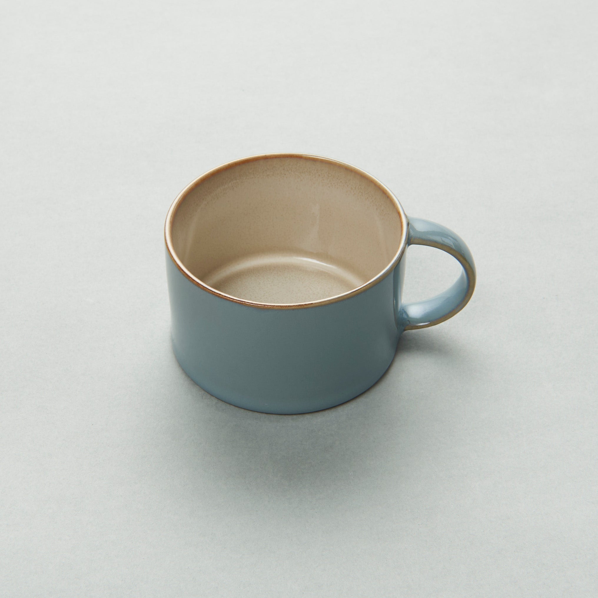 Coffee Cup, Misty Grey/ Smokey Blue, D8cm x H4.8cm