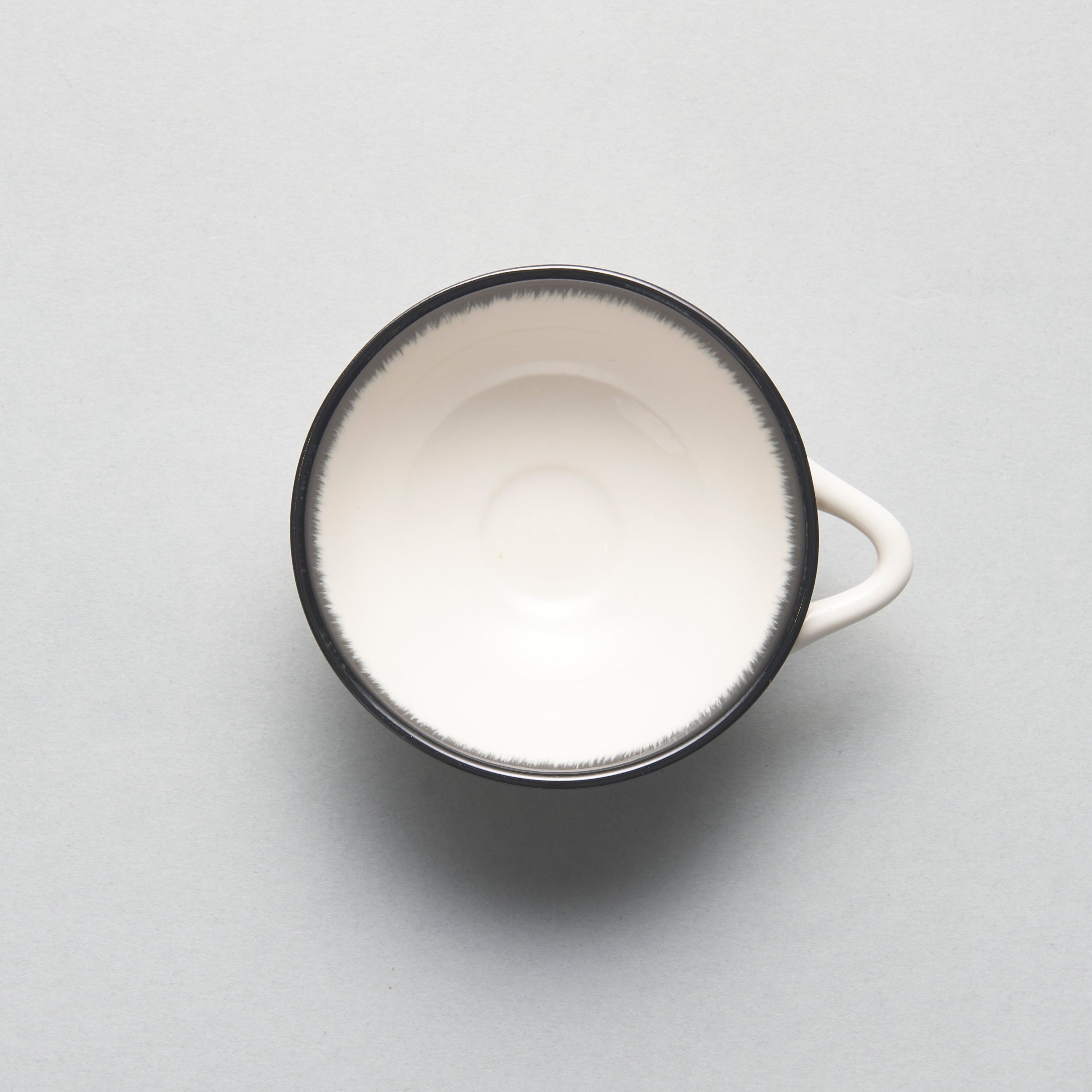 Espresso Cup, 8cl, Off White/Black, Var A