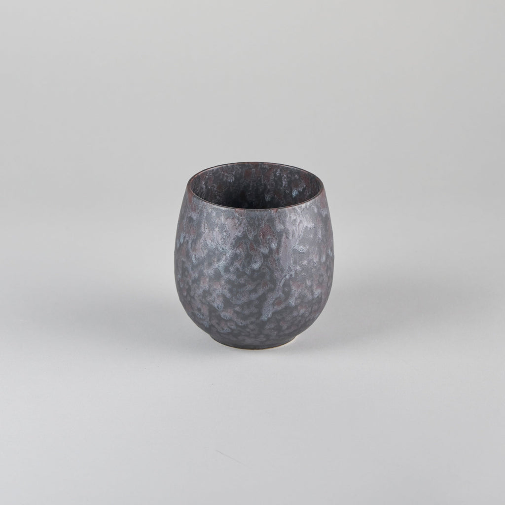 Cup, black rust, large size, D7.7cm x H9cm, 320ml