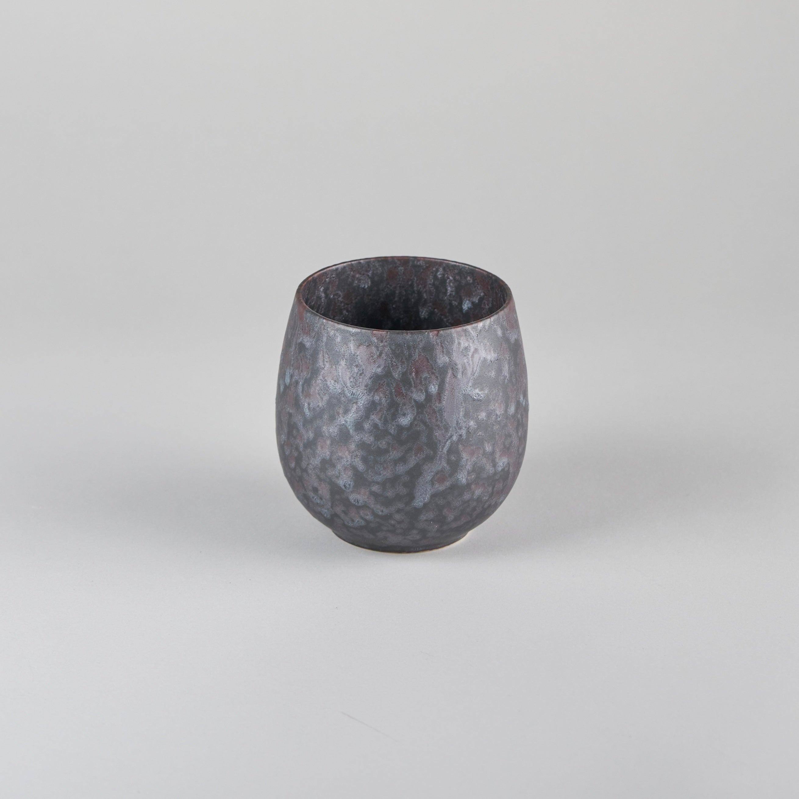 Cup, black rust, large size, D7.7cm x H9cm, 320ml