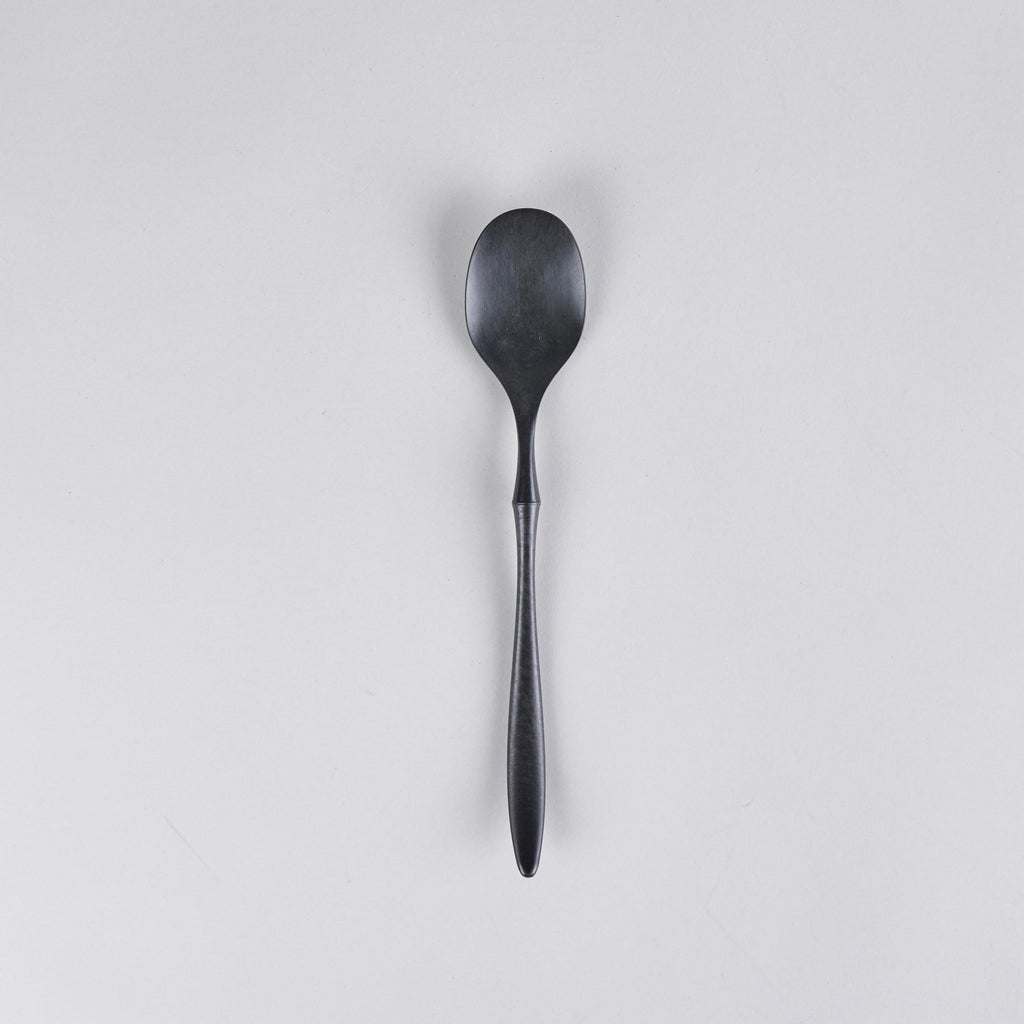 Thin Edged Spoon Black