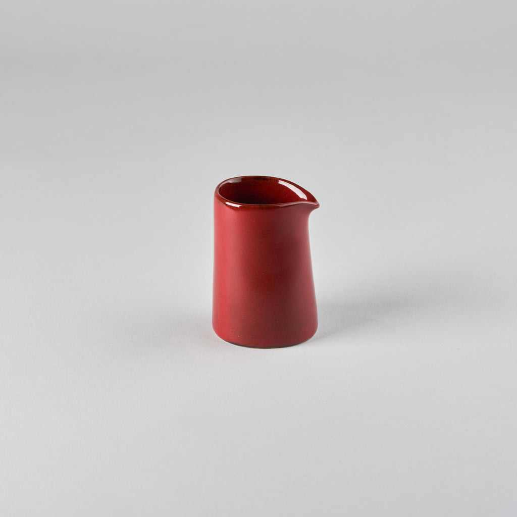 Milk Jug Venetian Red, L7.5 W7.5 H9cm