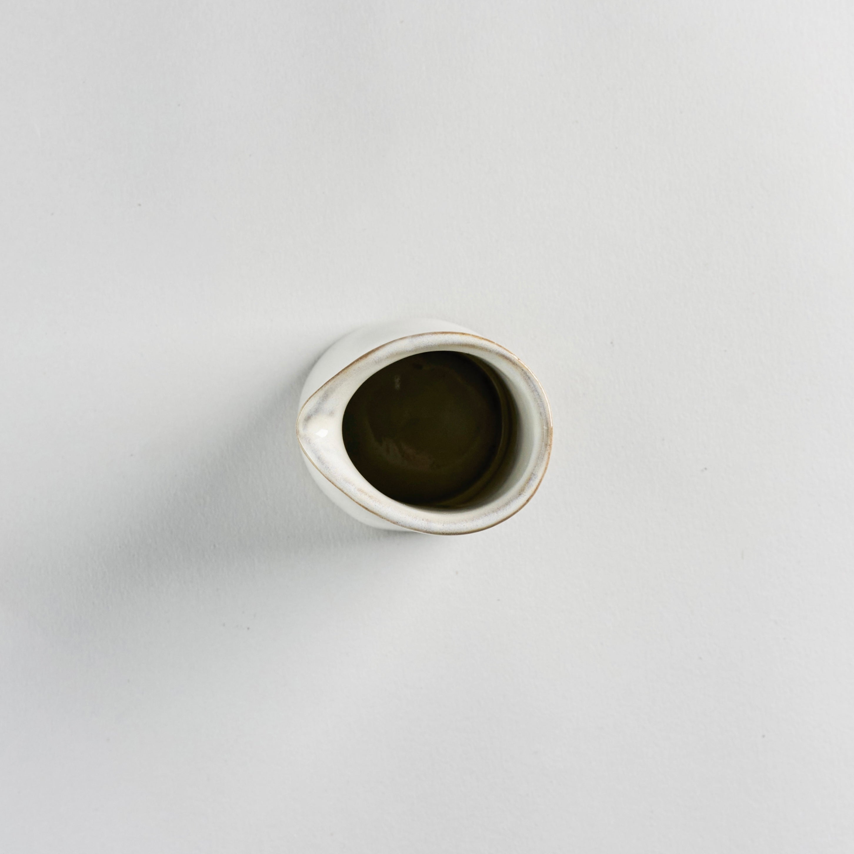 Milk Jug Off White, L7.5 W7.5 H9cm