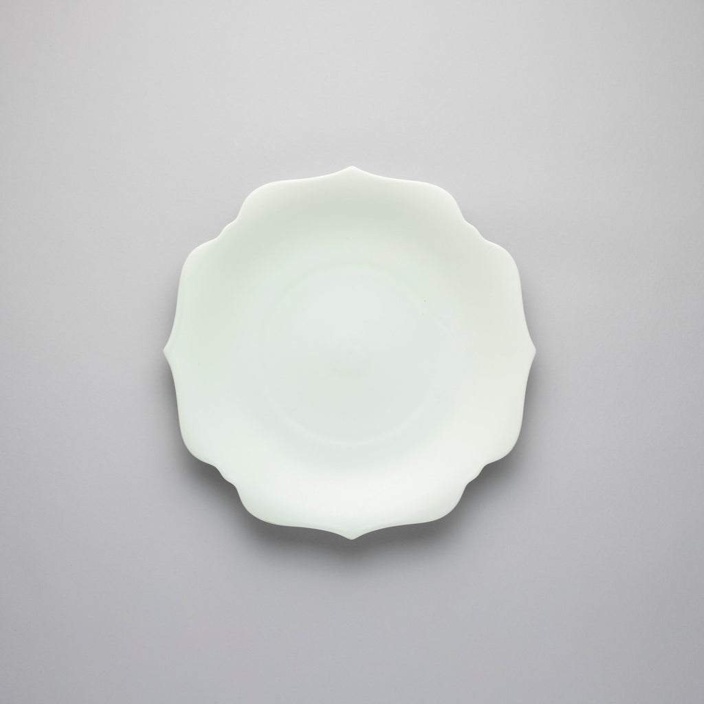 Blue White Plate, 25.5cm x H2.9cm