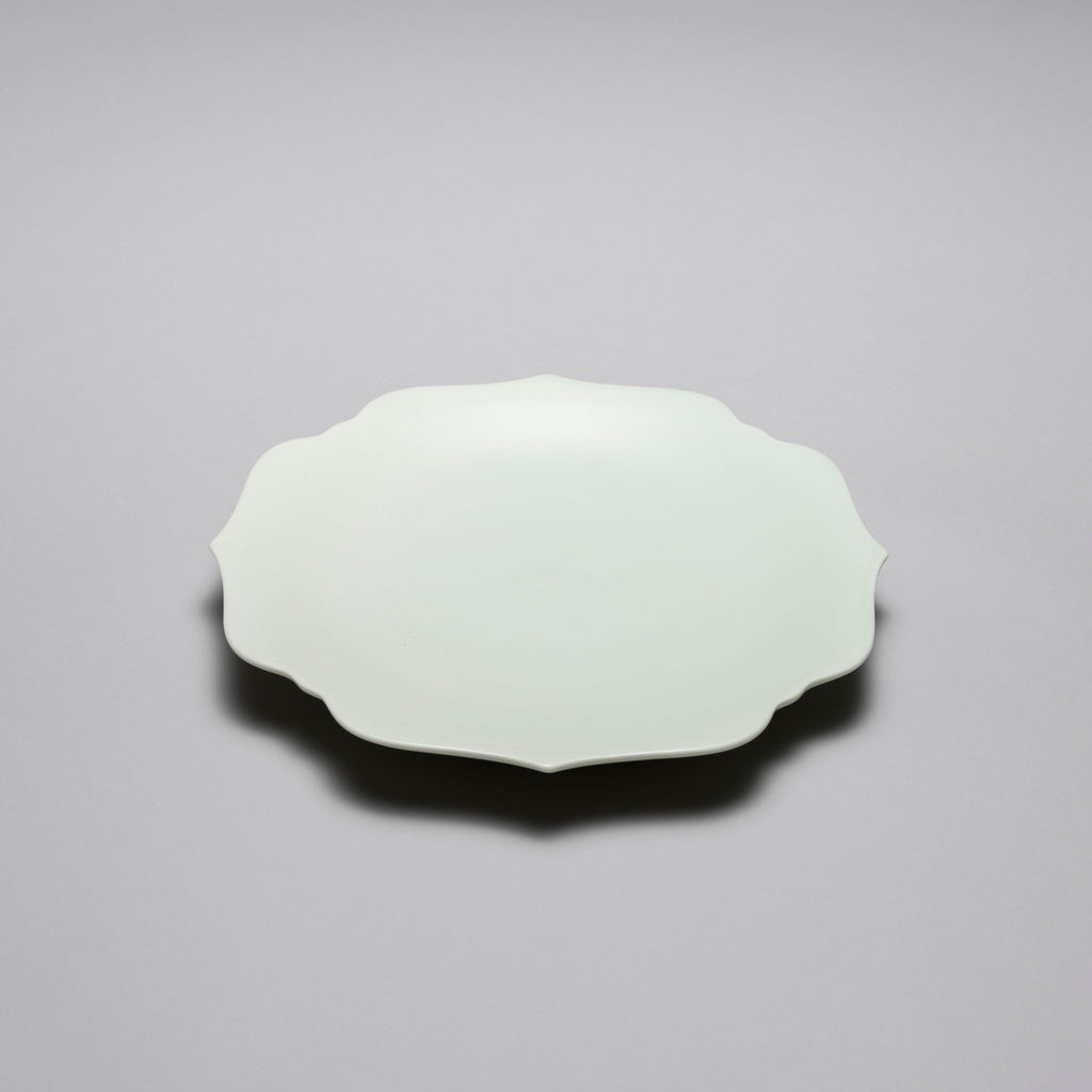 Blue White Plate, 25.5cm x H2.9cm