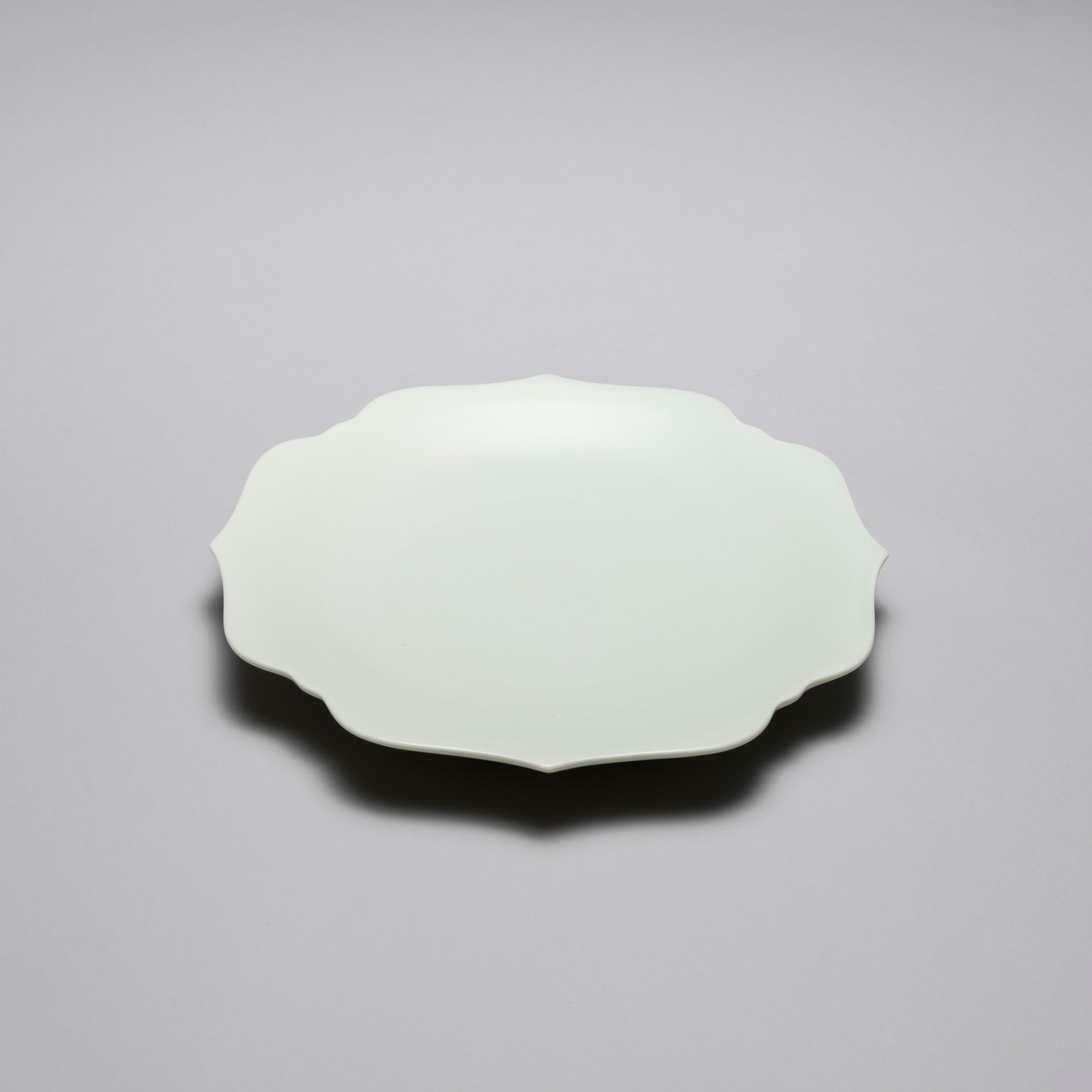 Blue White Plate, 25.5cm x H2.9cm