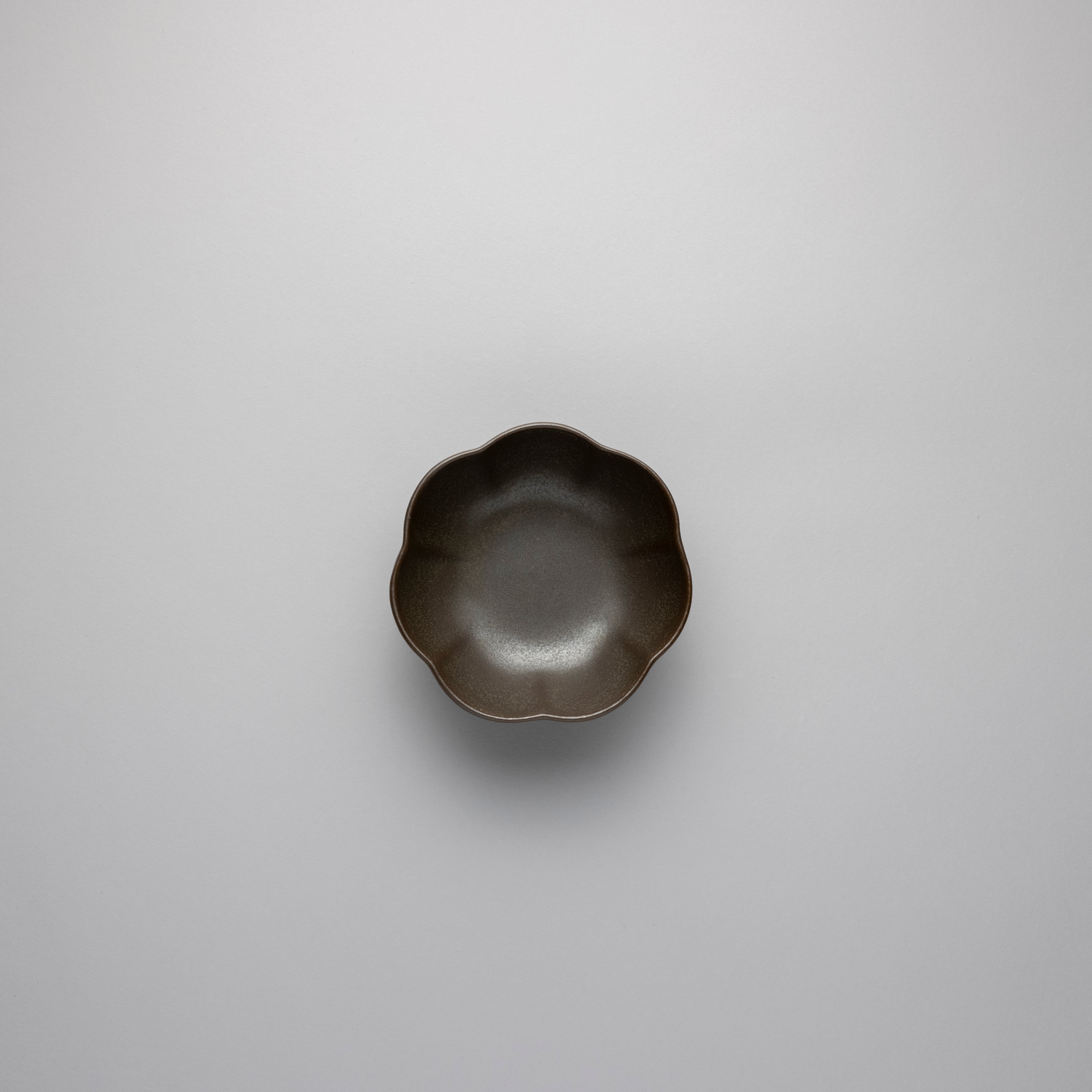 Ribbed Bowl, Green, 13cm x 13cm x H5cm