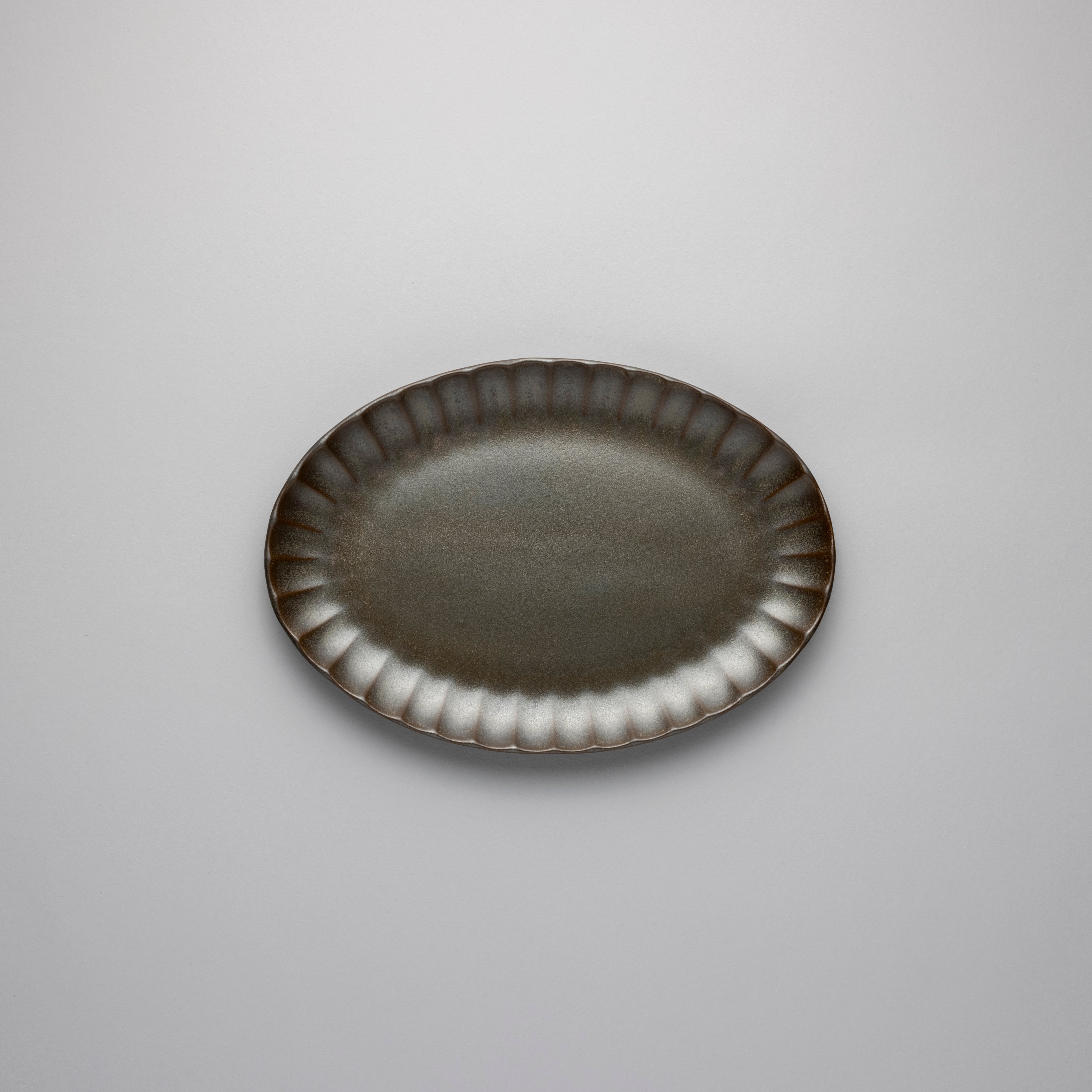 Serving Oval Plate, L22cm x W15.4cm x H2.7cm