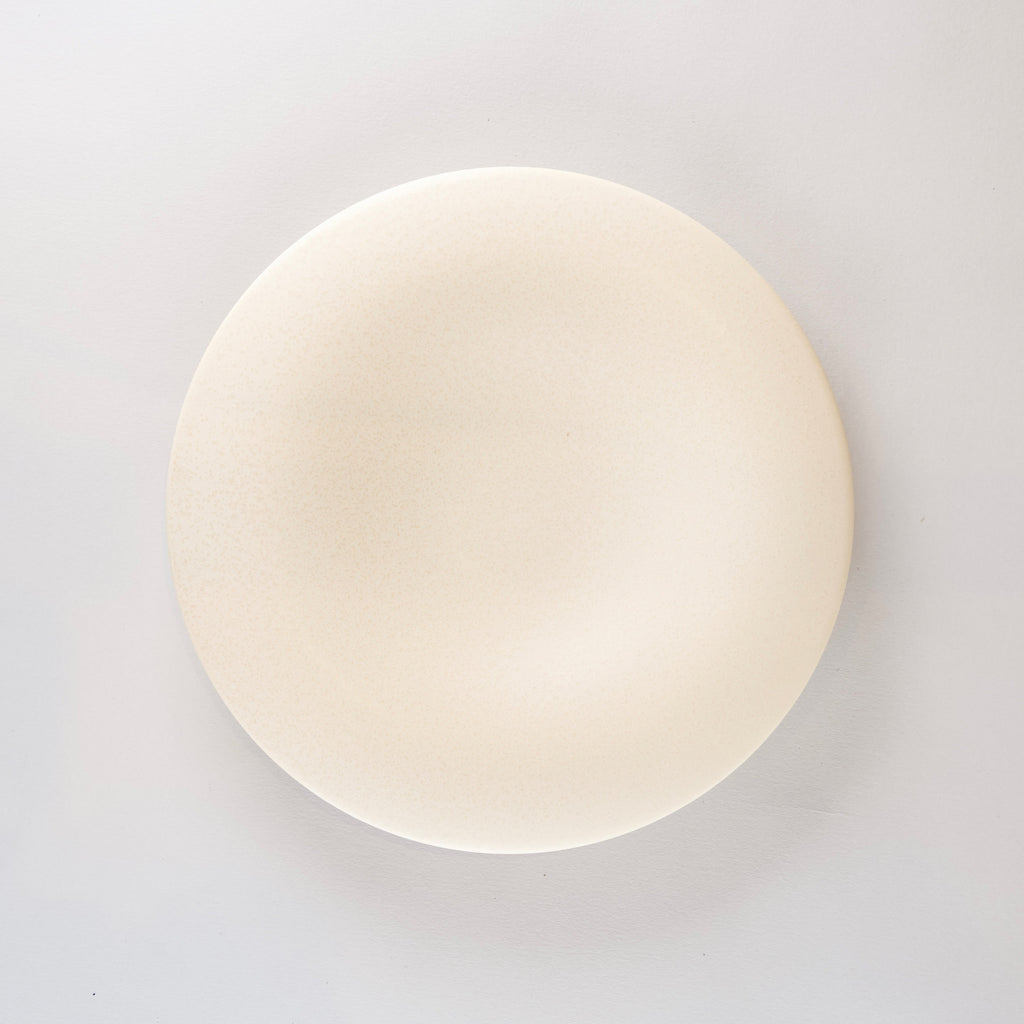 Crafty White Plate, 23.7cm x 3cm