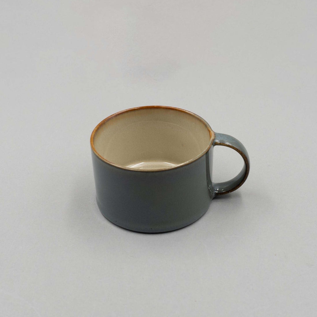 Coffee Cup, Misty Grey/ Smokey Blue, D8cm x H4.8cm