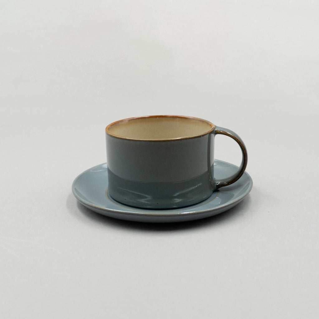 Coffee Cup, Misty Grey/ Smokey Blue, D8cm x H4.8cm