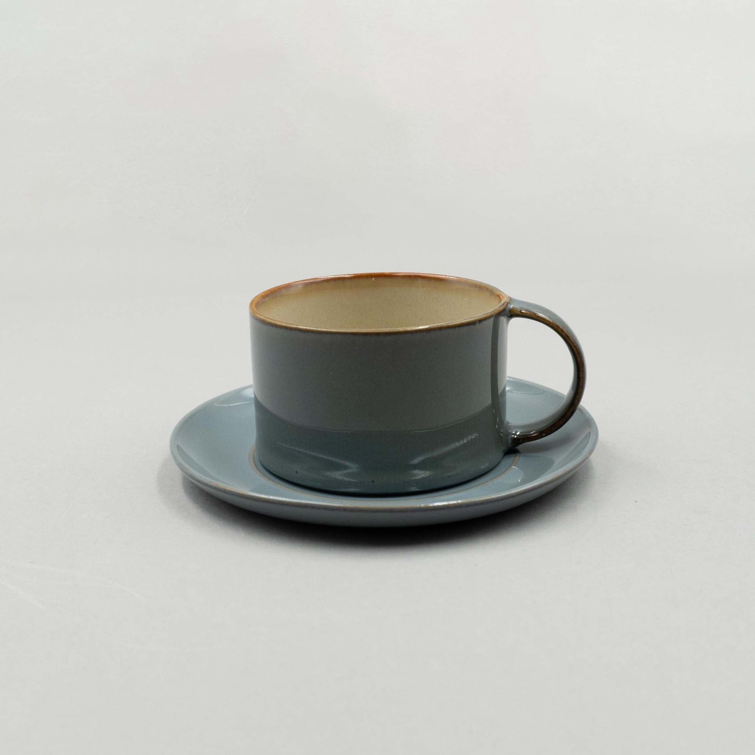 Coffee Cup, Misty Grey/ Smokey Blue, D8cm x H4.8cm