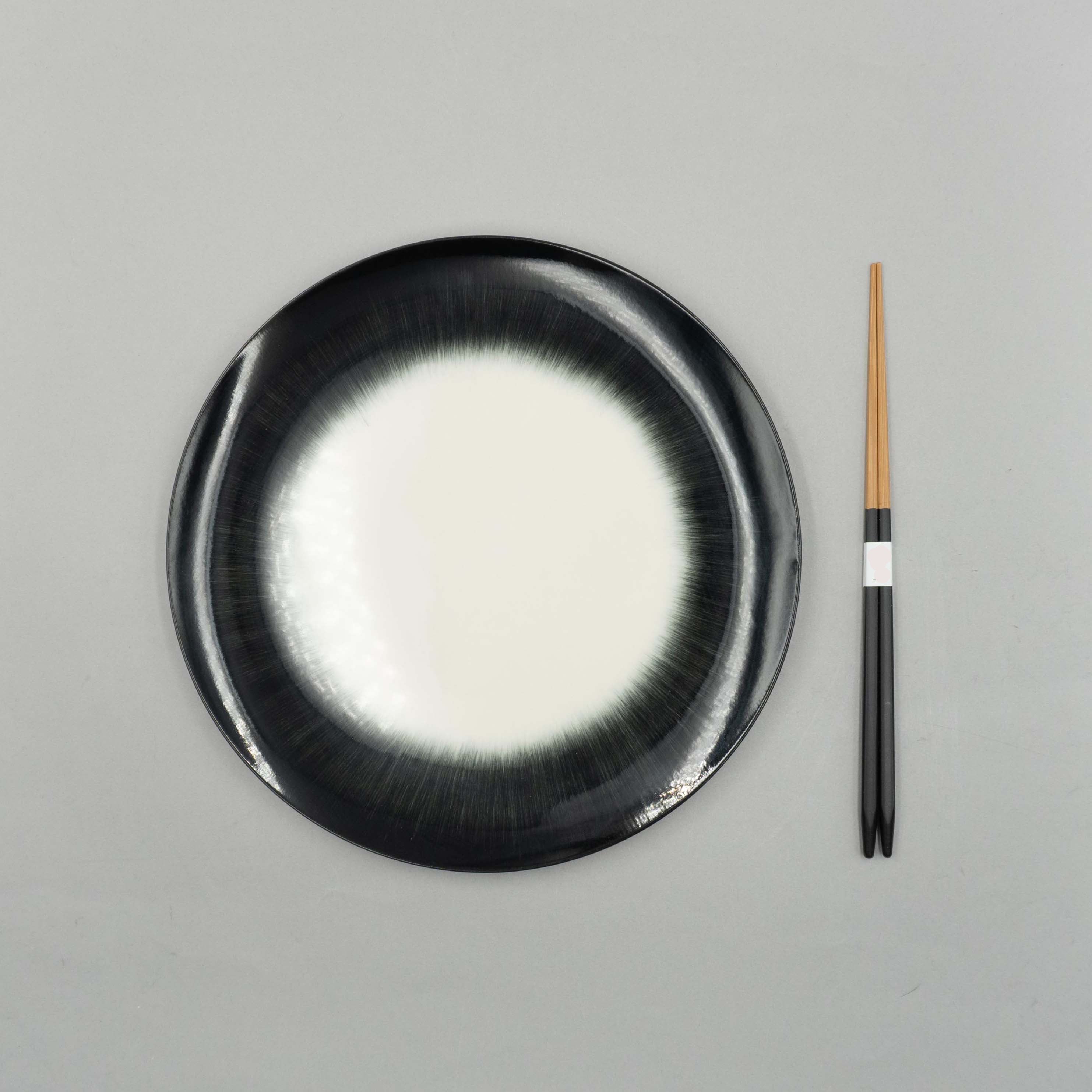 Dinner Plate, 24cm, Dé Off-White/Black VAR 4