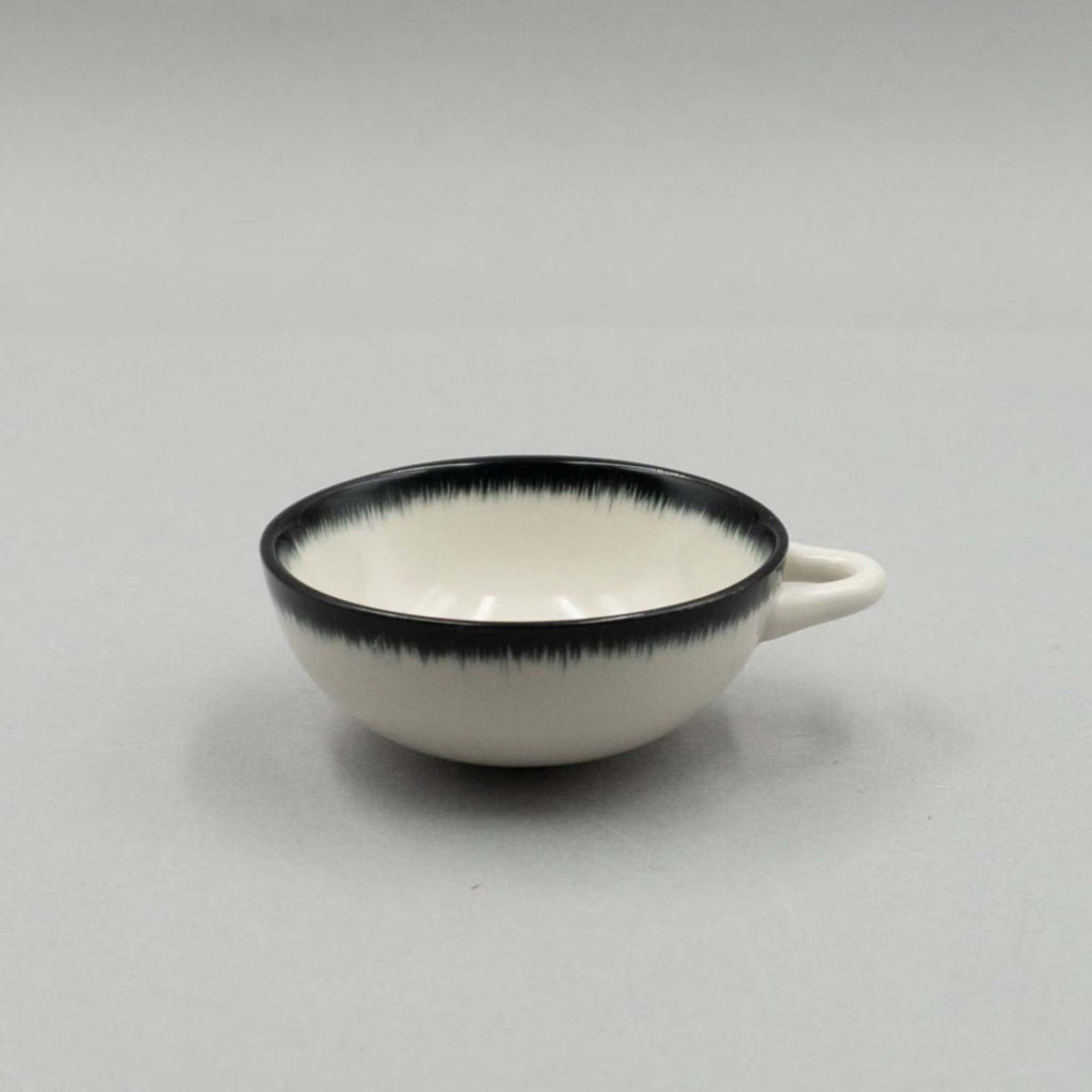 Espresso Cup, 8cl, Off White/Black, Var A