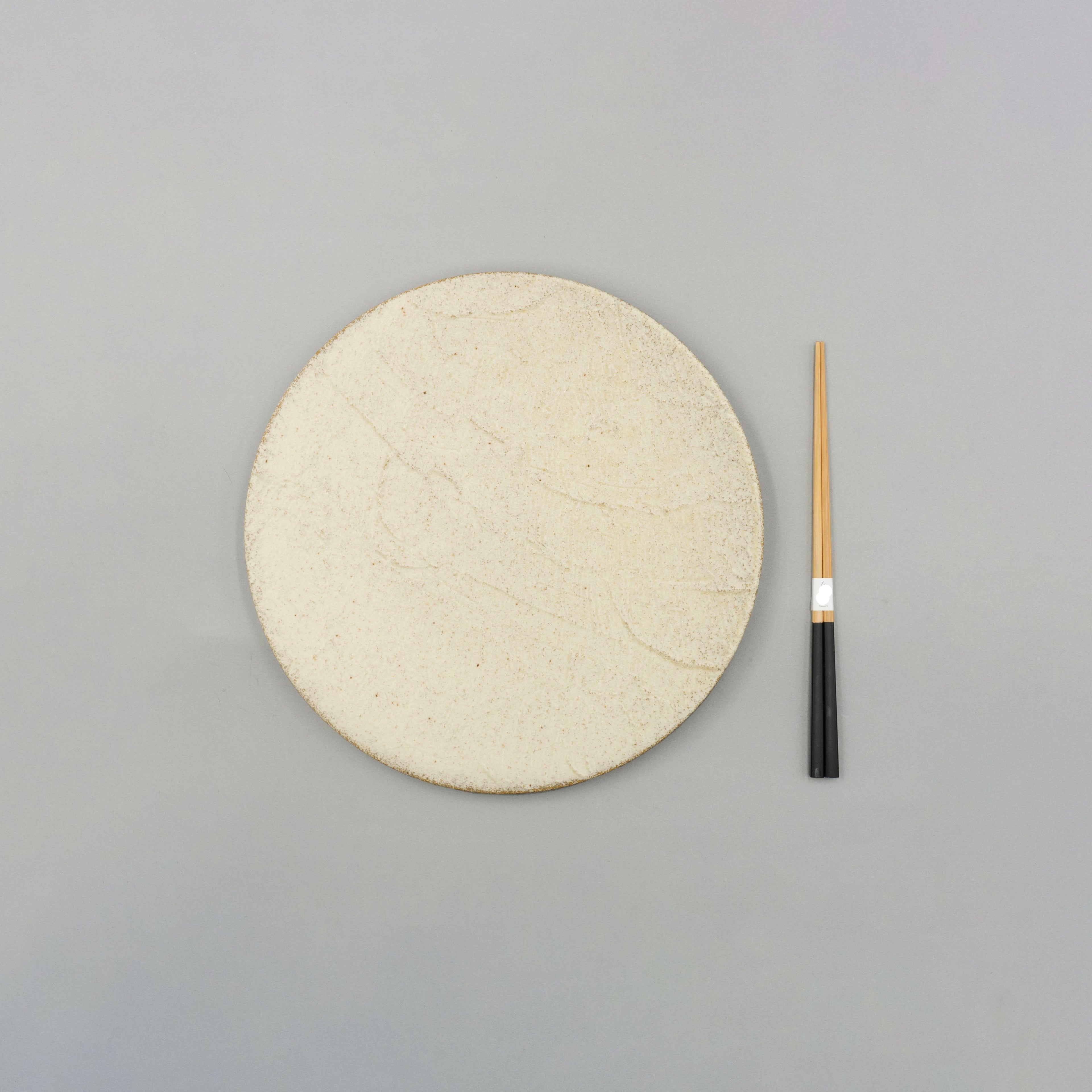 Shikkui Plate 27.3cm, 27.3cm x 2.3cm