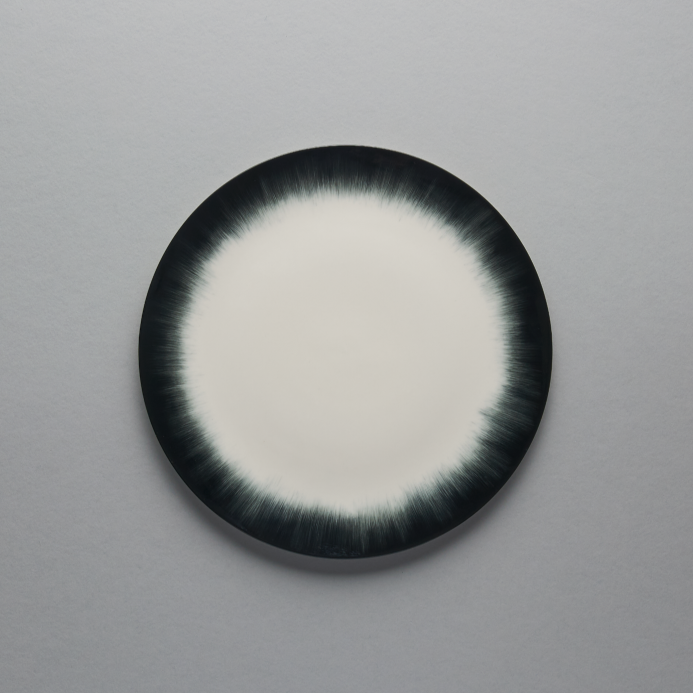 Dinner Plate, 24cm, Dé Off-White/Black VAR 4