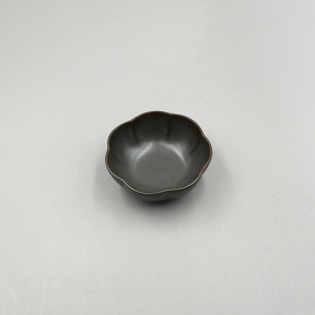 Ribbed Bowl, Green, 13cm x 13cm x H5cm