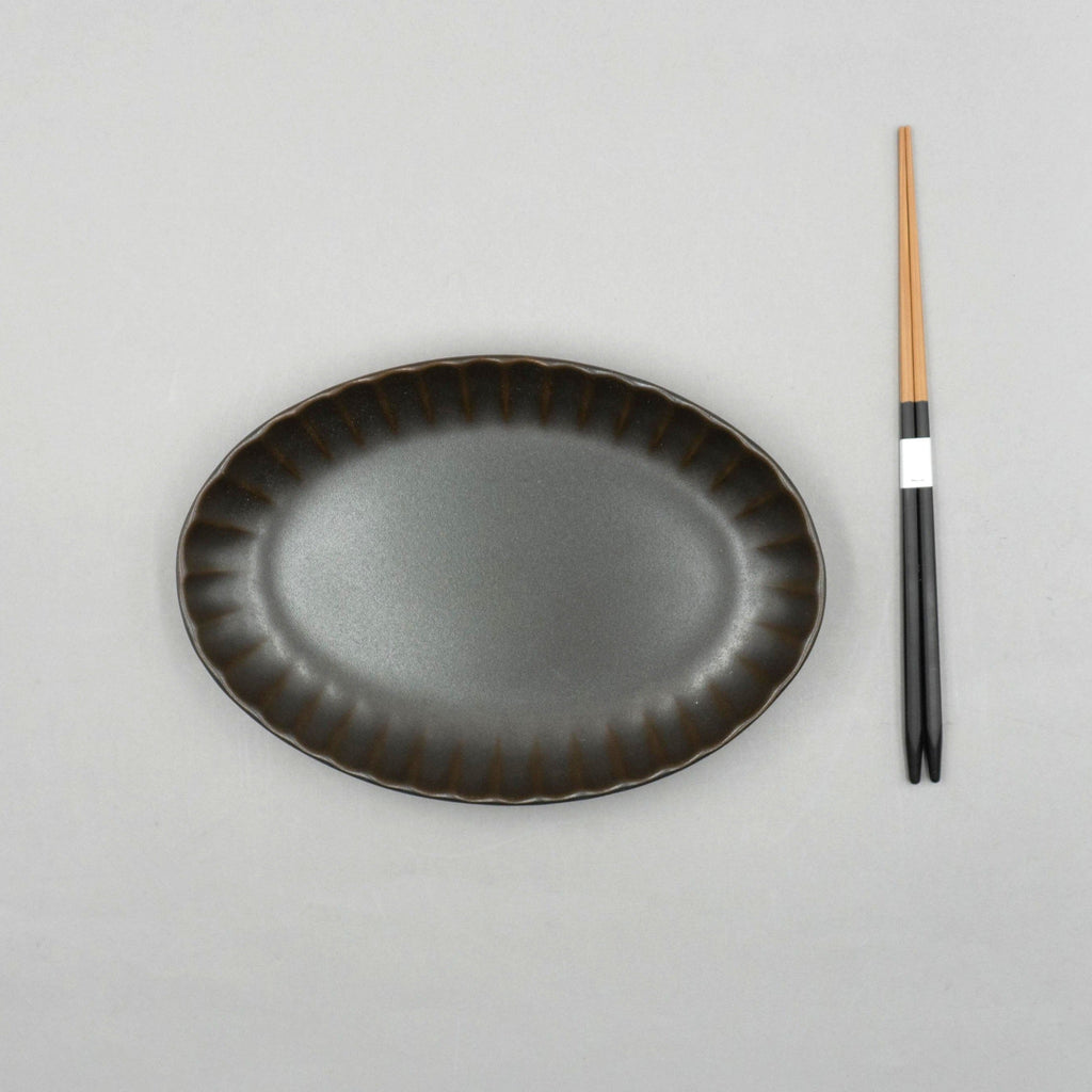 Serving Oval Plate, L22cm x W15.4cm x H2.7cm